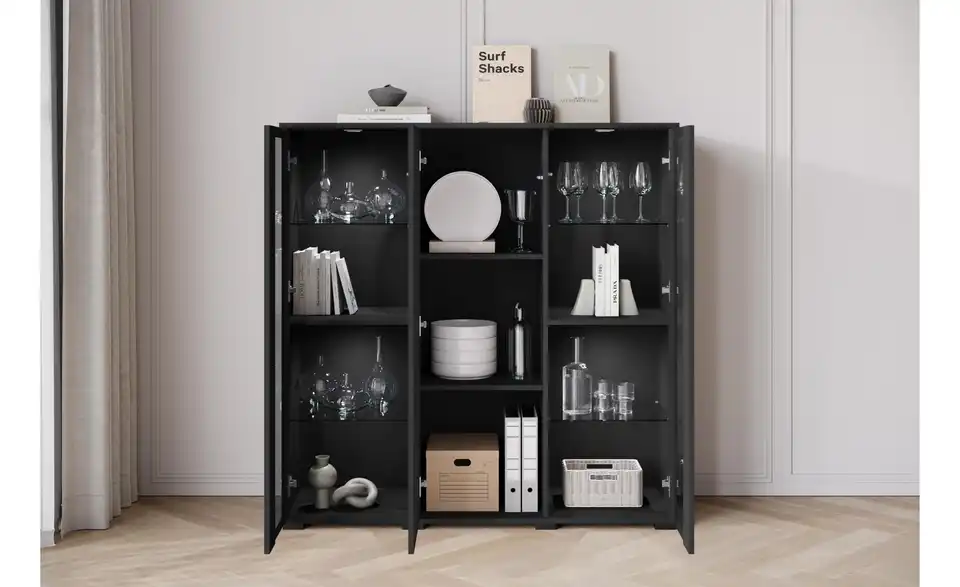 Highboard, geöffnet