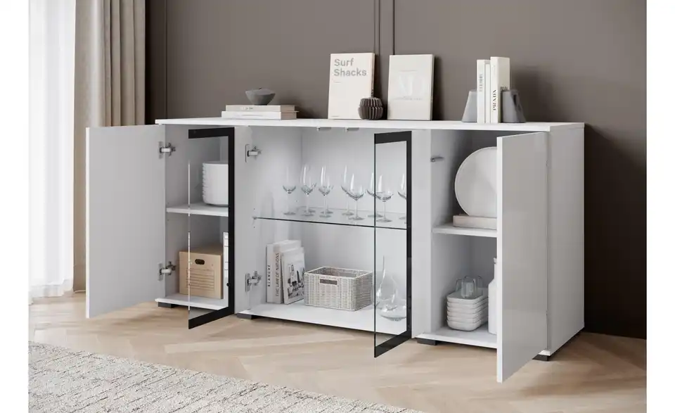 Sideboard, geöffnet