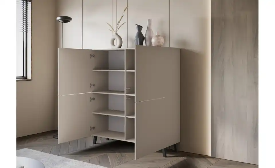 Highboard, geöffnet
