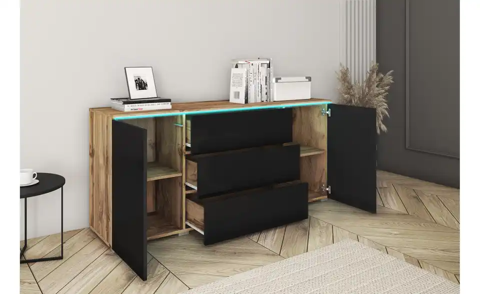 Sideboard, geöffnet