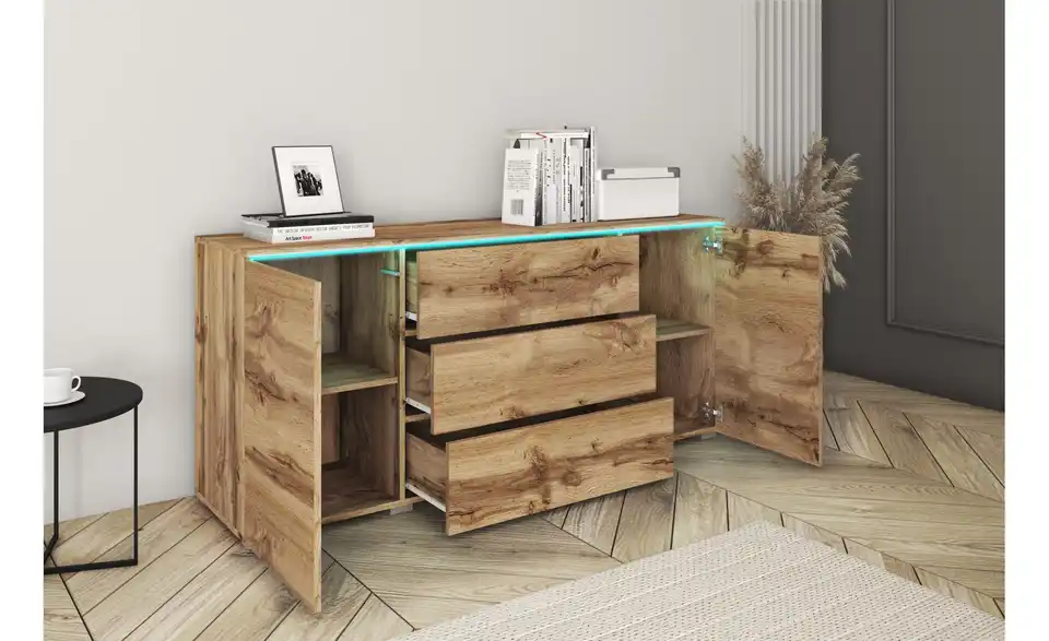 Sideboard, geöffnet