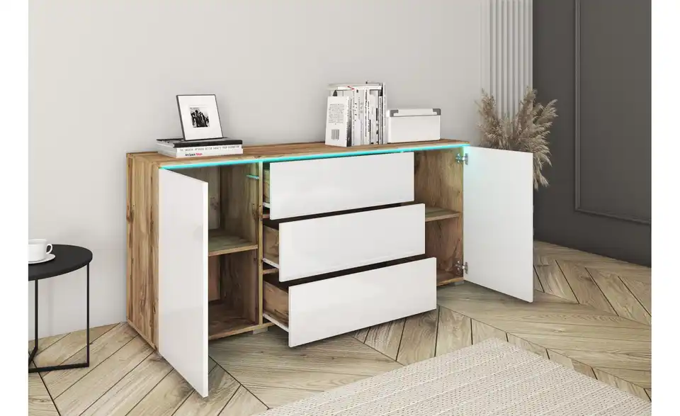 Sideboard, geöffnet