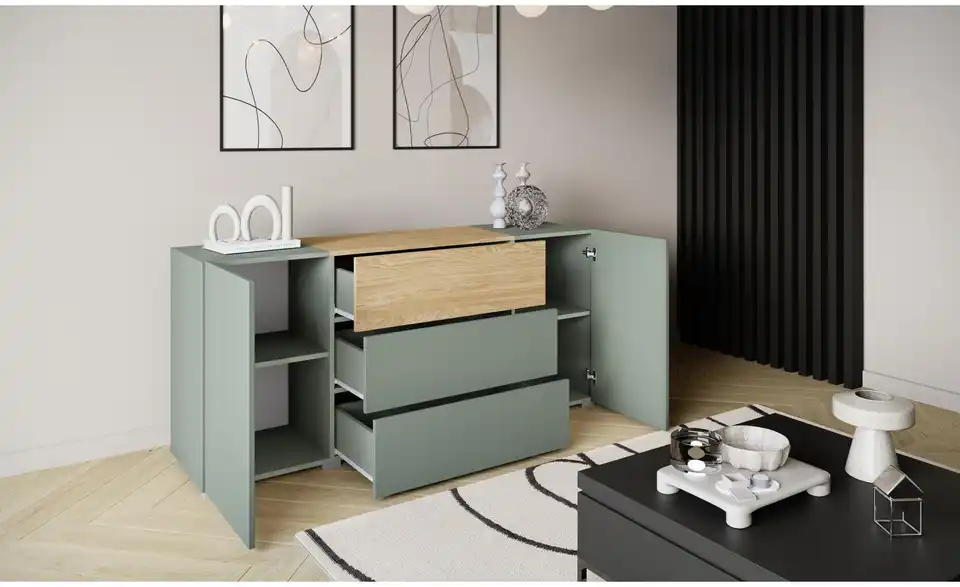 Sideboard, geöffnet