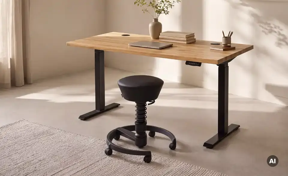 Schreibtisch, in Wohnsituation