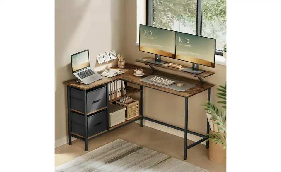 Computertisch Brandon, in Wohnsituation