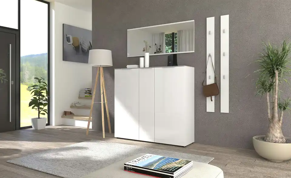 Garderobenpaneel 2er Set Solanda, in Wohnsituation