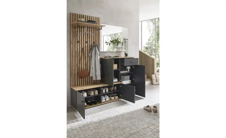 Kompaktgarderobe, in Wohnsituation