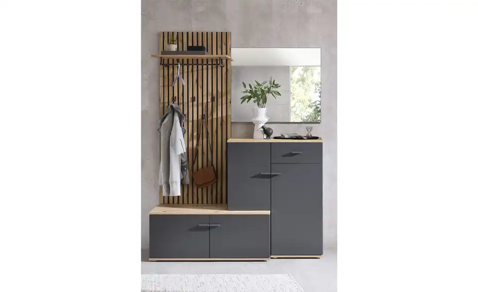 Kompaktgarderobe, in Wohnsituation