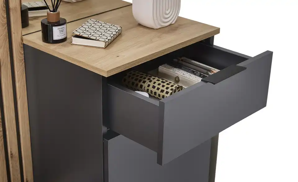 Kompaktgarderobe, Detailansicht