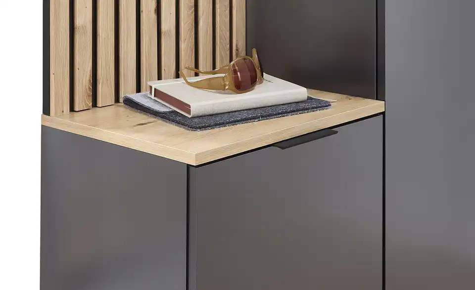 Kompaktgarderobe, Detailansicht