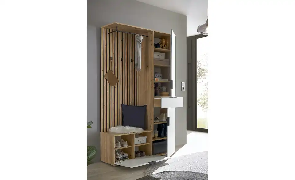 Kompaktgarderobe, in Wohnsituation