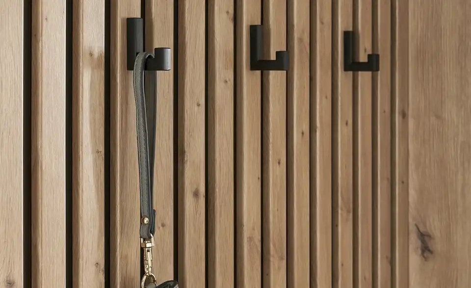 Kompaktgarderobe, Detailansicht