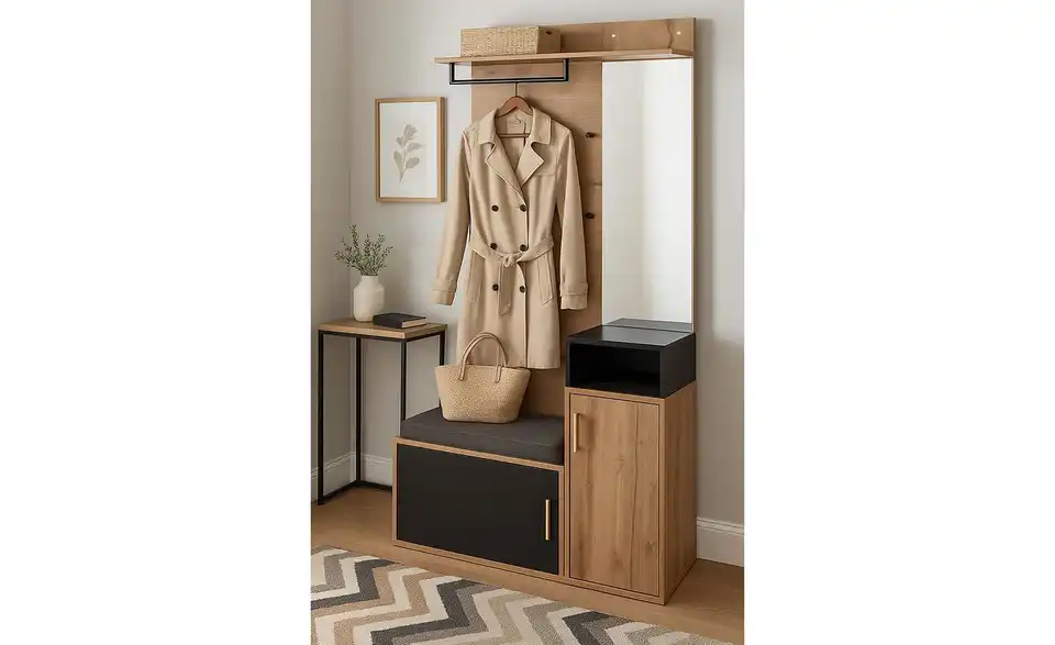 Garderobe, in Wohnsituation