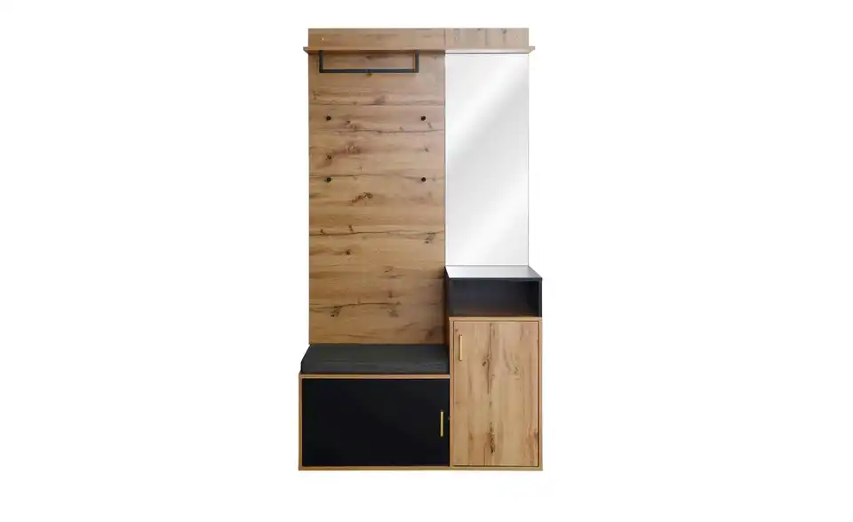 Garderobe, Frontansicht