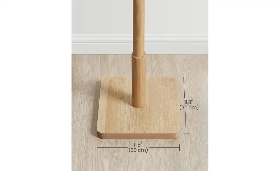 Garderobenständer Andi, Bild mit Text