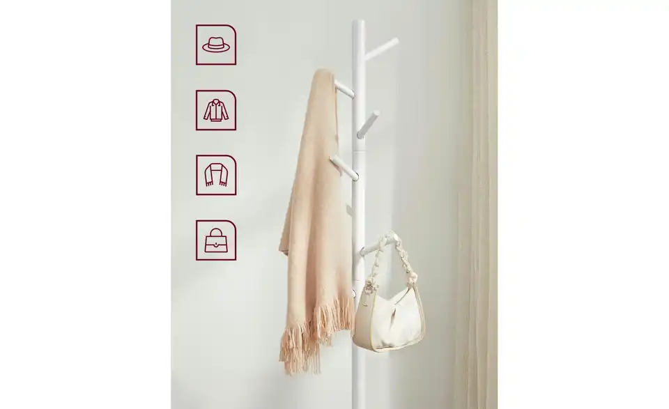 Garderobenständer Andi, Detailansicht