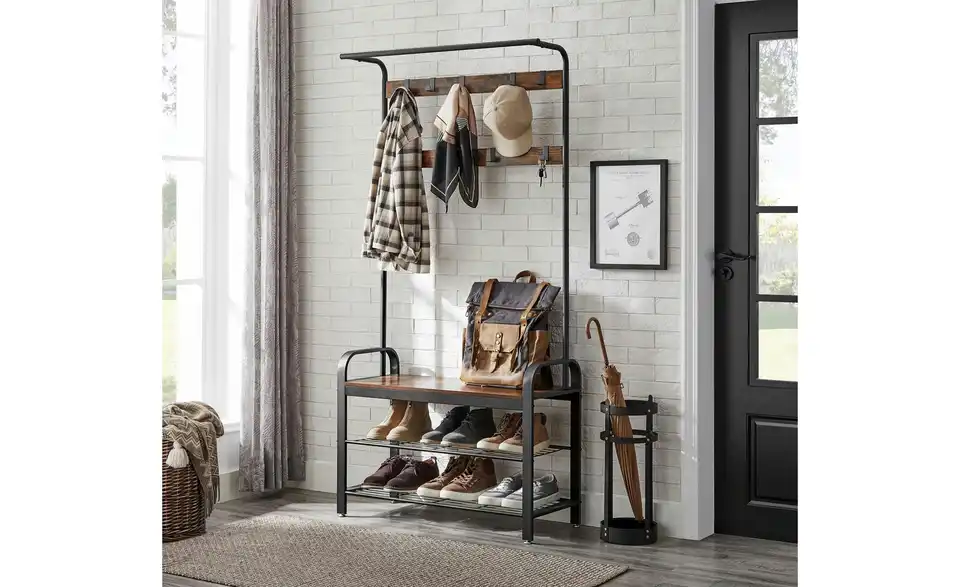 Kompaktgarderobe Dacey, Funktionsansicht