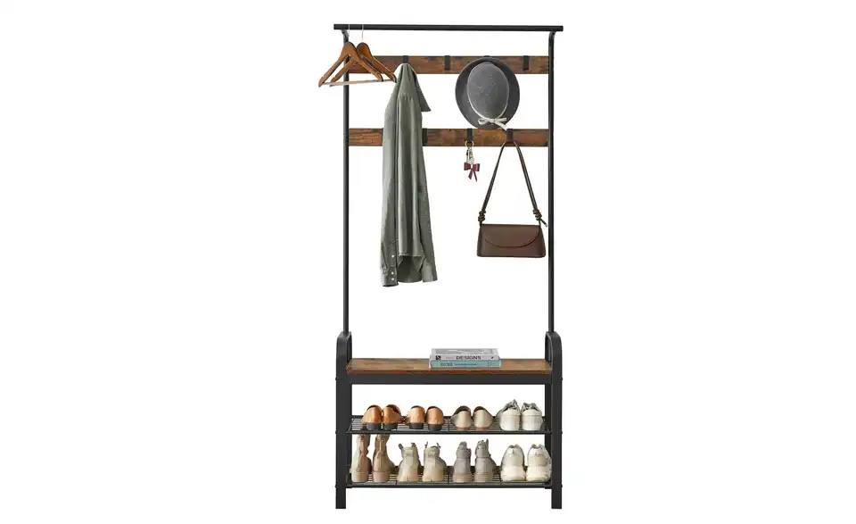 Kompaktgarderobe Dacey, Frontansicht