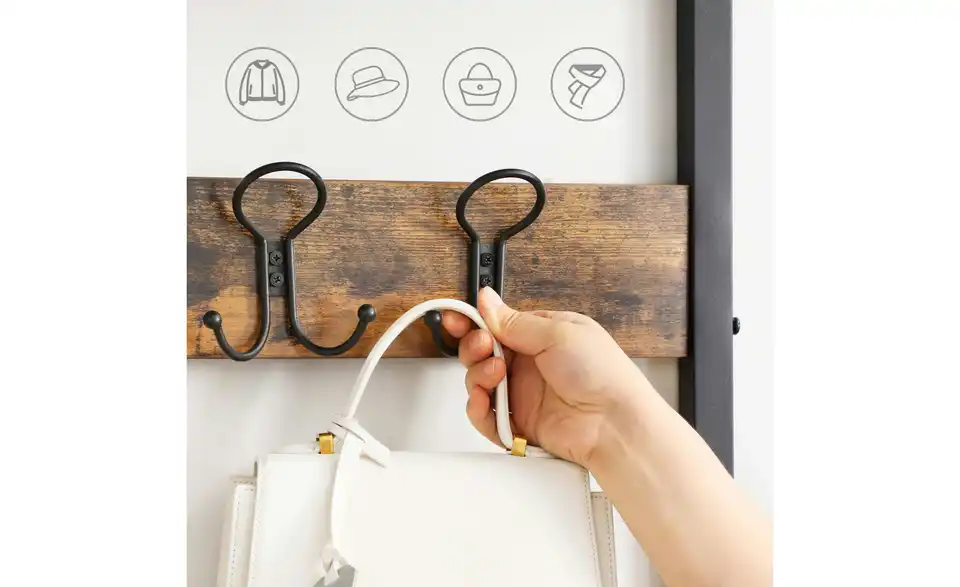 Kompaktgarderobe Darek, Detailansicht