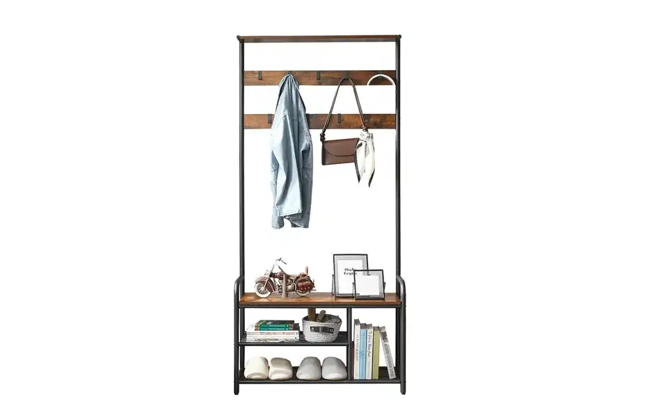 Kompaktgarderobe Darek, Frontansicht