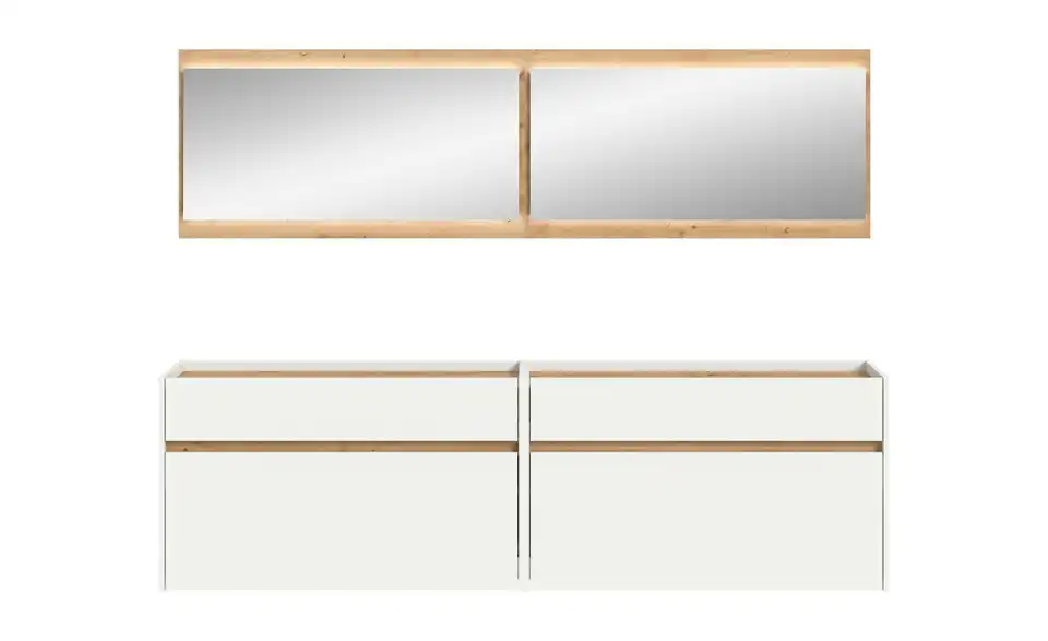 Garderobenkombination, Frontansicht