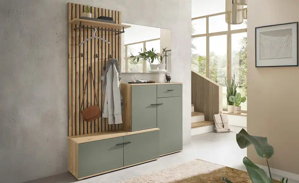 Kompaktgarderobe, in Wohnsituation