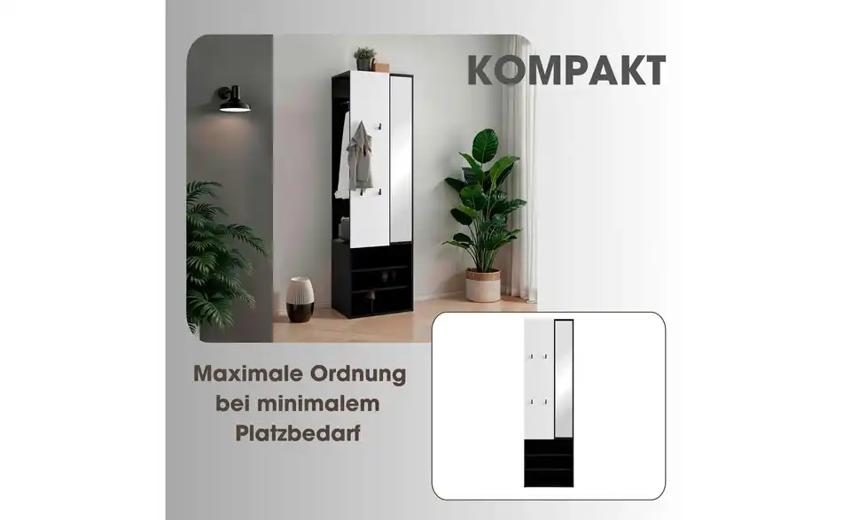 by Living Kompaktgarderobe, Bild mit Text