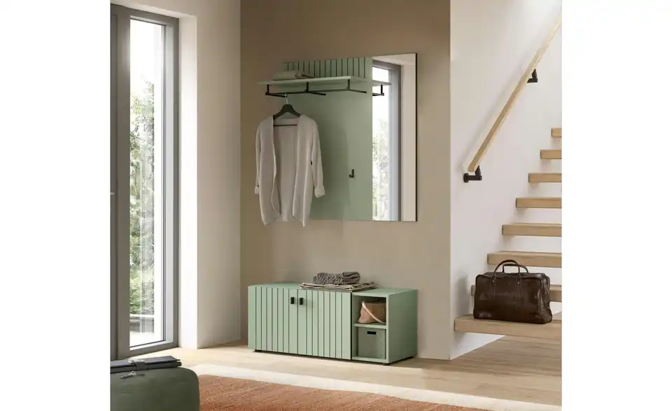 Garderobenpaneel, in Wohnsituation