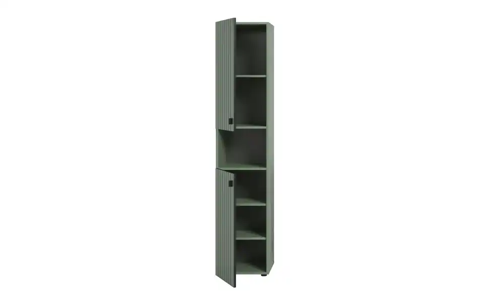 Garderobenschrank, geöffnet