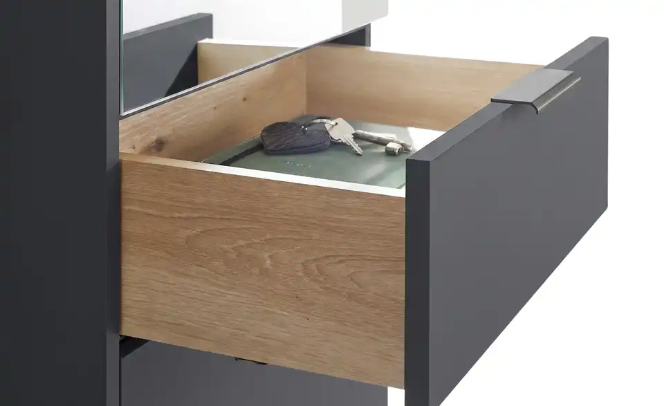 Kompaktgarderobe Mocha, Detailansicht
