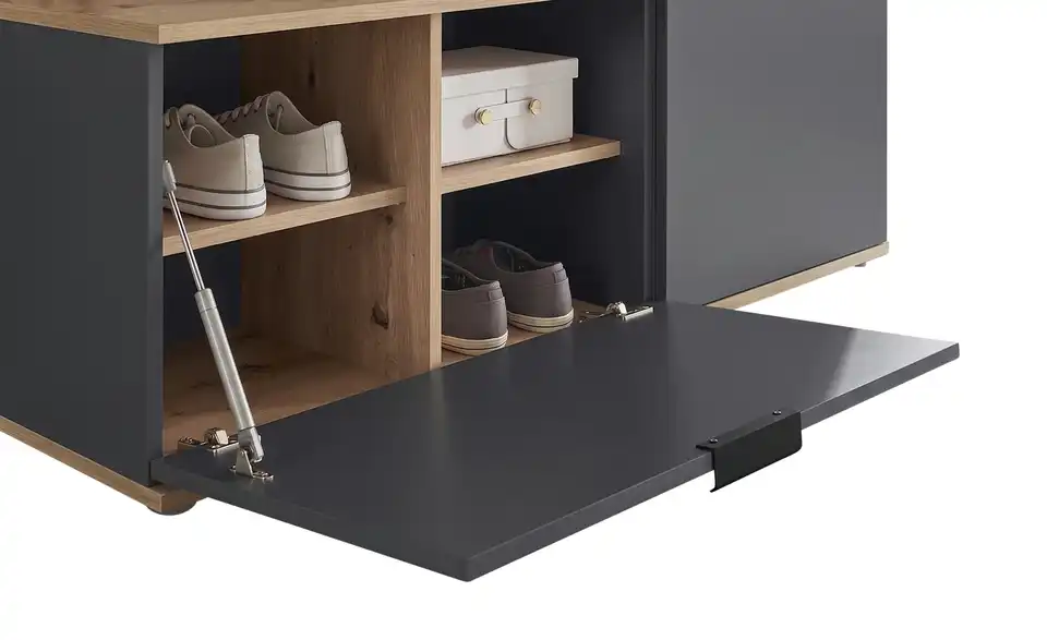 Kompaktgarderobe Mocha, Detailansicht