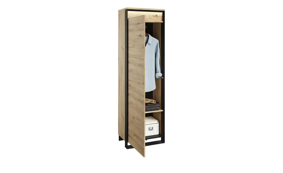 Garderobenschrank Quito, geöffnet