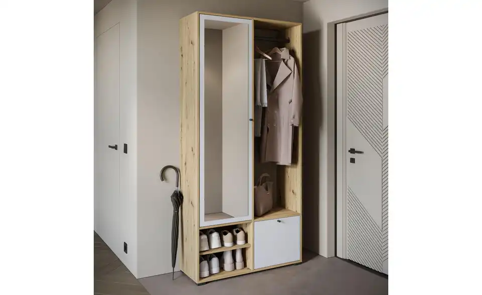 Garderobe, in Wohnsituation