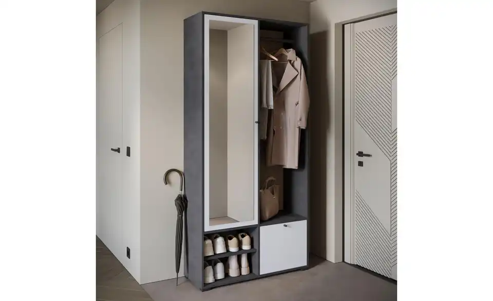 Garderobe, in Wohnsituation