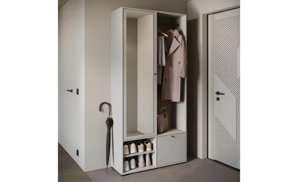 Garderobe, in Wohnsituation