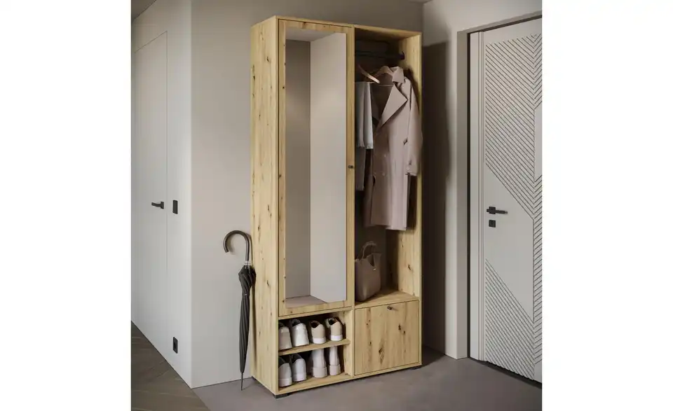Garderobe, in Wohnsituation