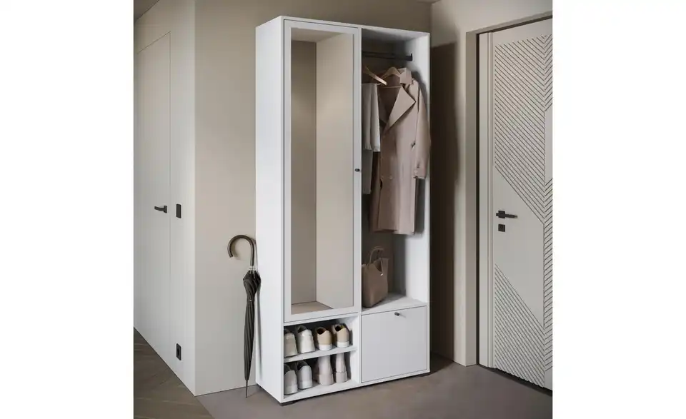 Garderobe, in Wohnsituation