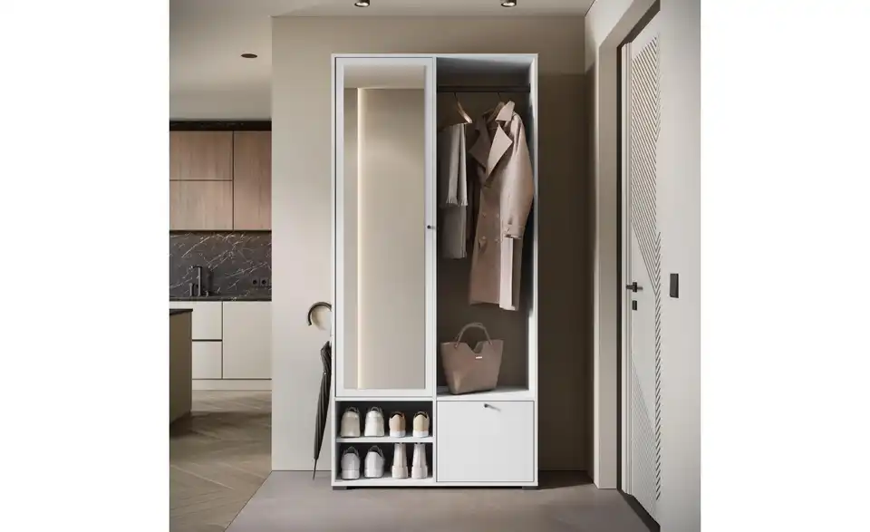 Garderobe, in Wohnsituation
