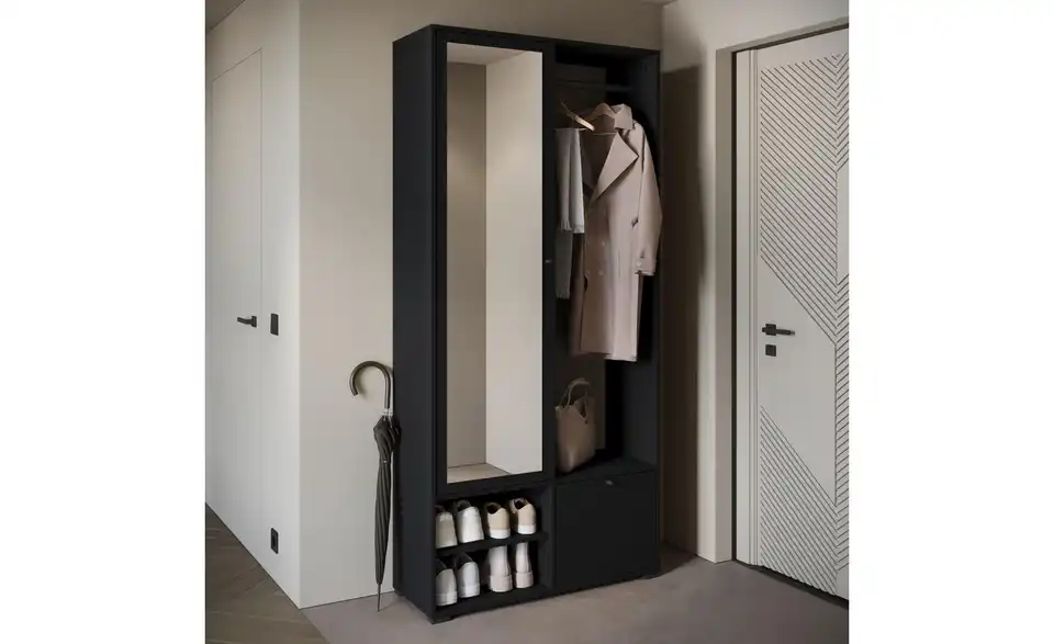 Garderobe, in Wohnsituation
