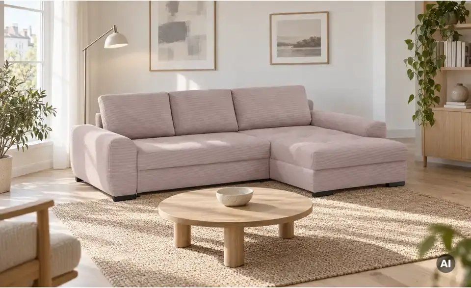 bobb Ecksofa Soumia, in Wohnsituation