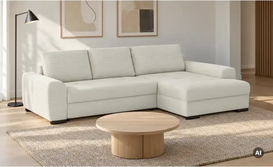 bobb Ecksofa Soumia, in Wohnsituation