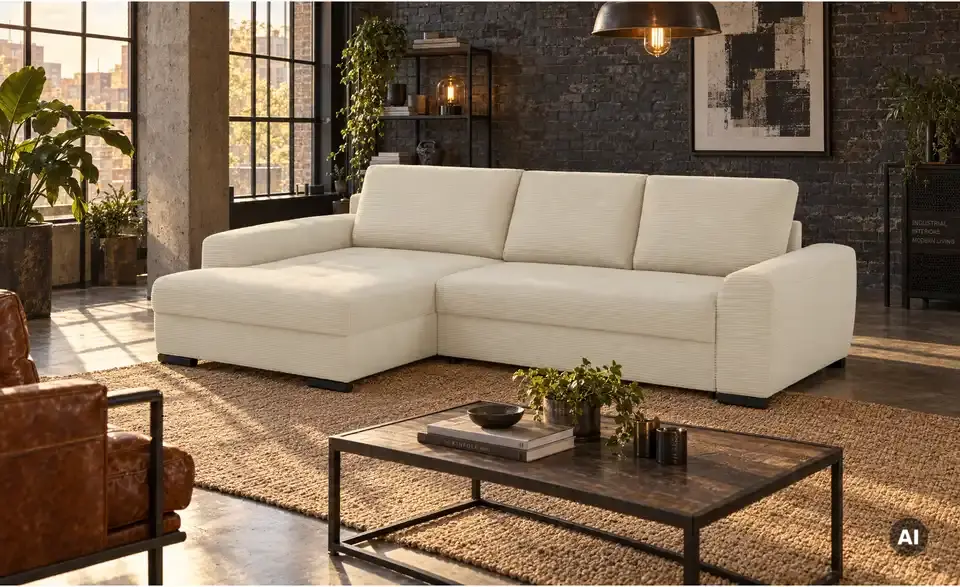 bobb Ecksofa Soumia, in Wohnsituation