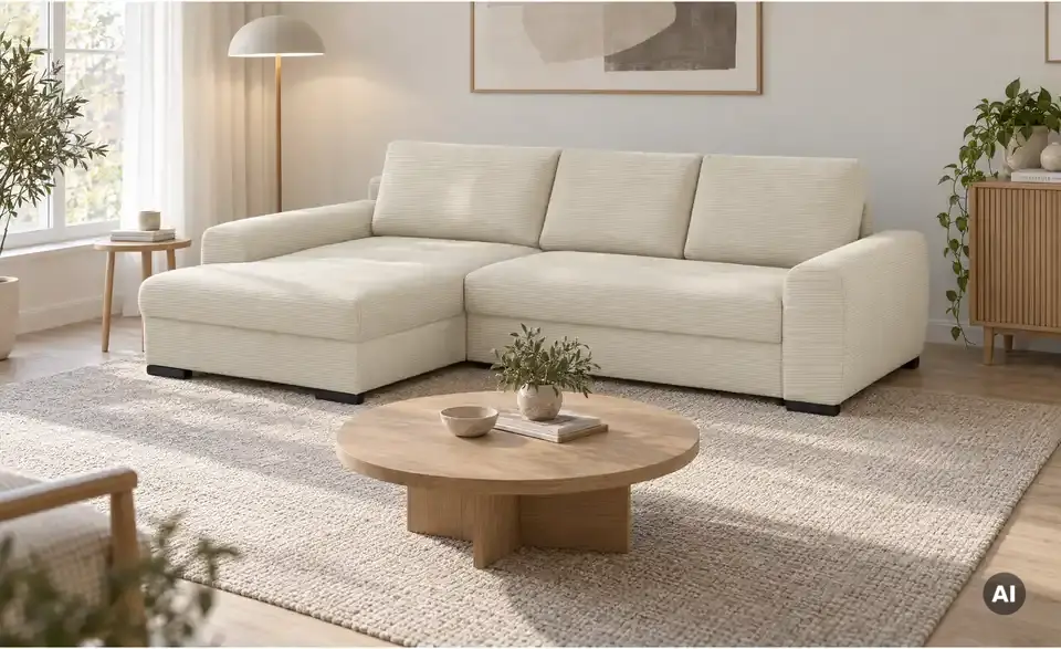 bobb Ecksofa Soumia, in Wohnsituation