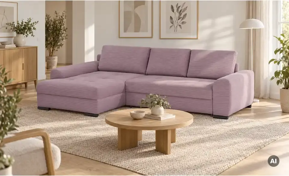 bobb Ecksofa Soumia, in Wohnsituation