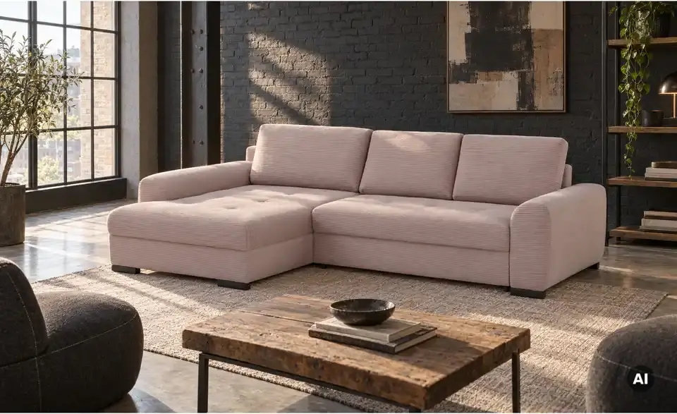 bobb Ecksofa Soumia, in Wohnsituation