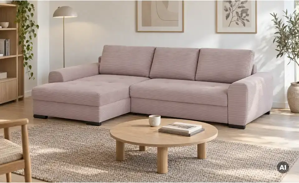 bobb Ecksofa Soumia, in Wohnsituation