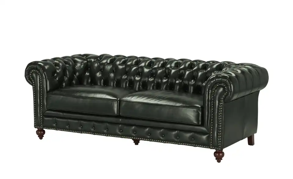 uno Ledersofa Chesterfield, Perspektive