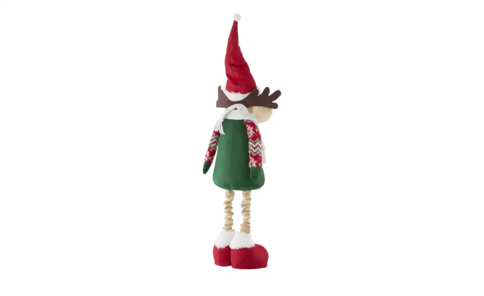 Figur Weihnachtsrentier, Rückansicht