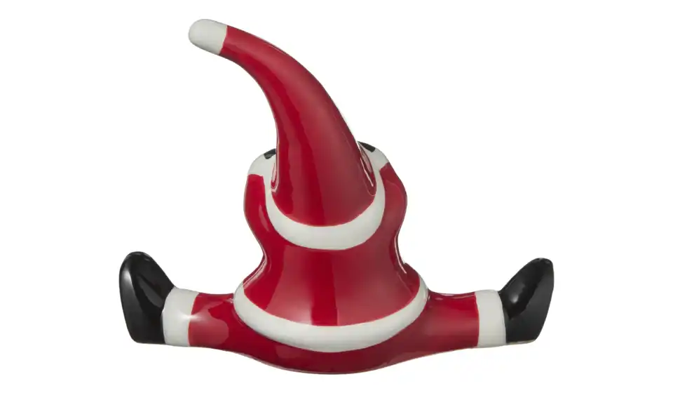 Dekofigur Santa, Rückansicht