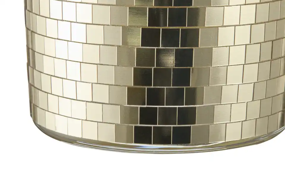 Teelichtglas Mosaik, Detailansicht
